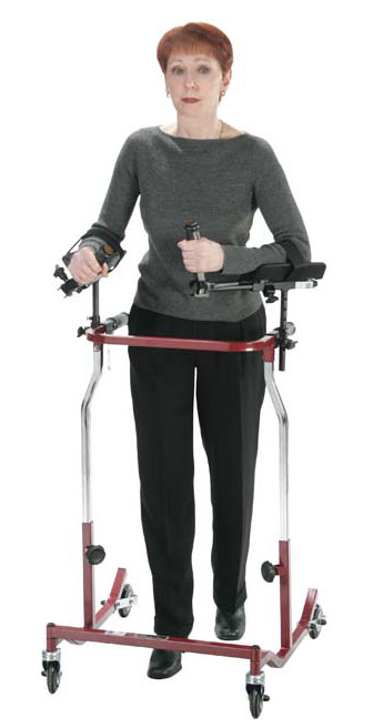 Gait trainers for special needs adults.