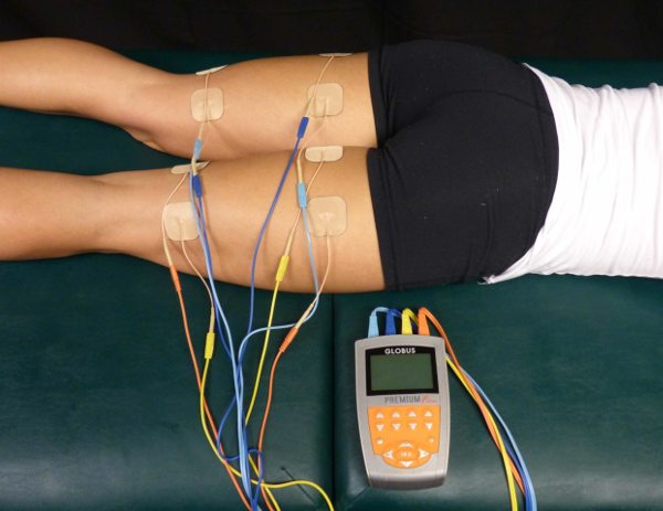 TENS Unit Being Used in Sports Medicine